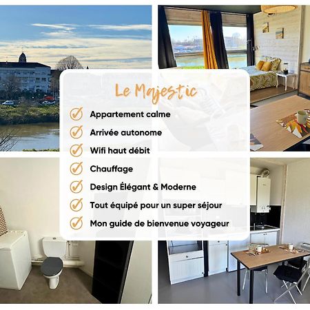 Majestic - Wifi - Parking - Vue Apartment Dax Ngoại thất bức ảnh