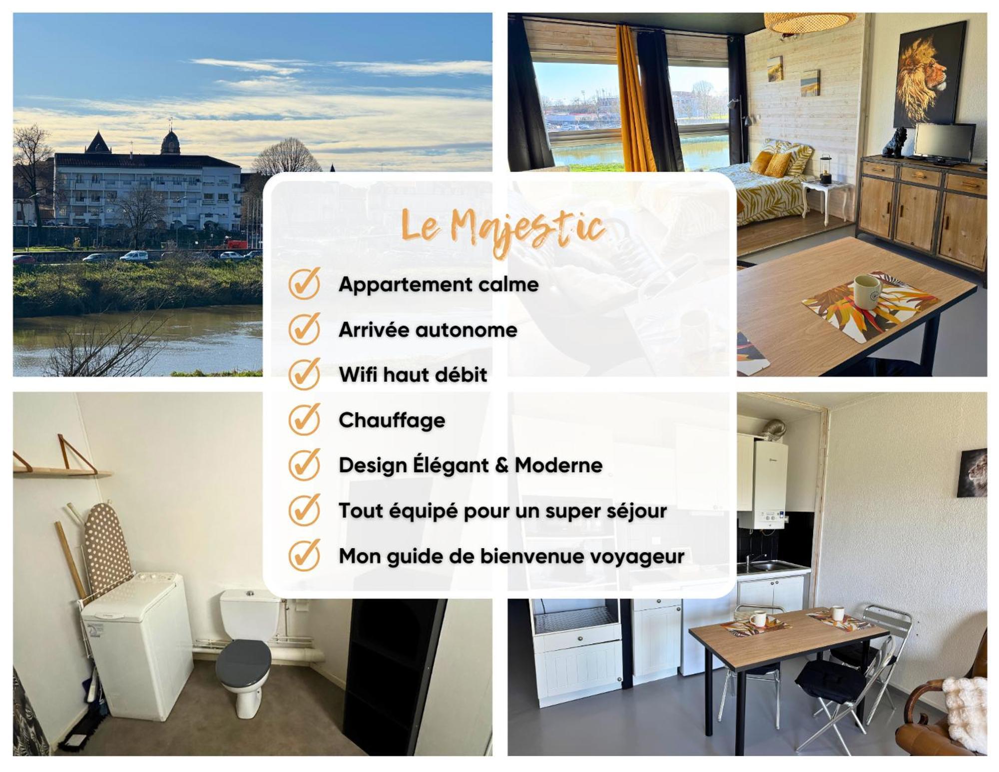 Majestic - Wifi - Parking - Vue Apartment Dax Ngoại thất bức ảnh